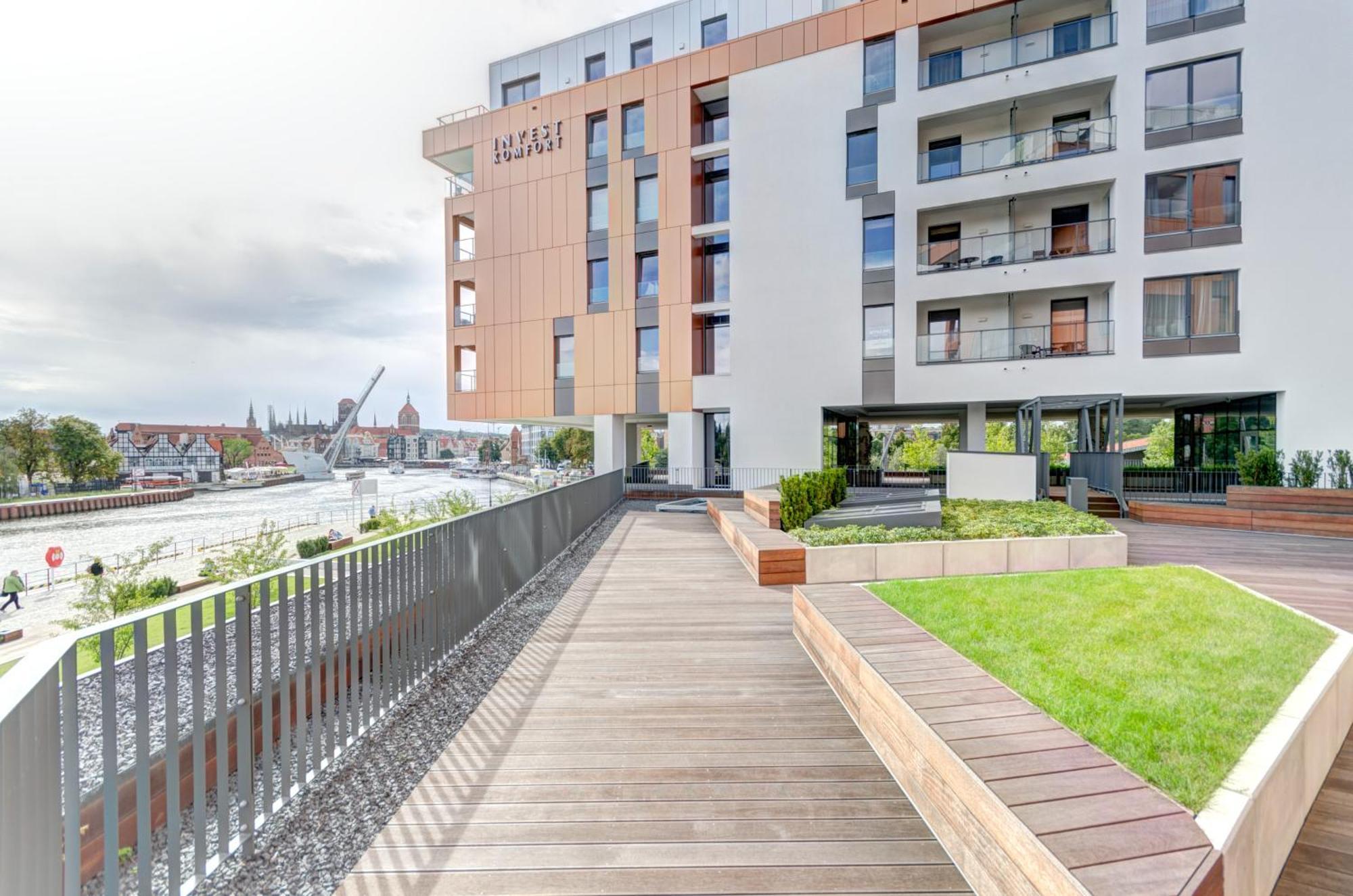 Brabank Riverside - Sauna, Business & Gym By Downtown Apartments Гданск Екстериор снимка