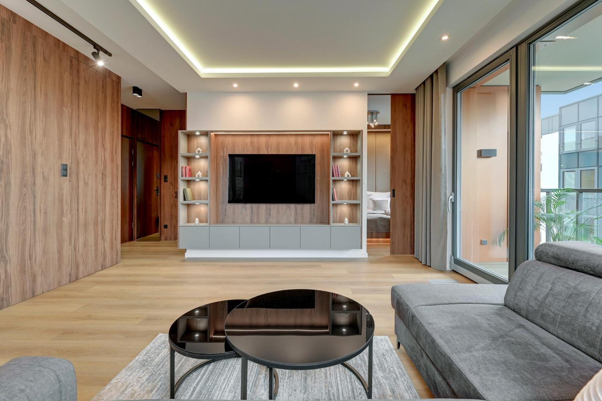 Brabank Riverside - Sauna, Business & Gym By Downtown Apartments Гданск Стая снимка