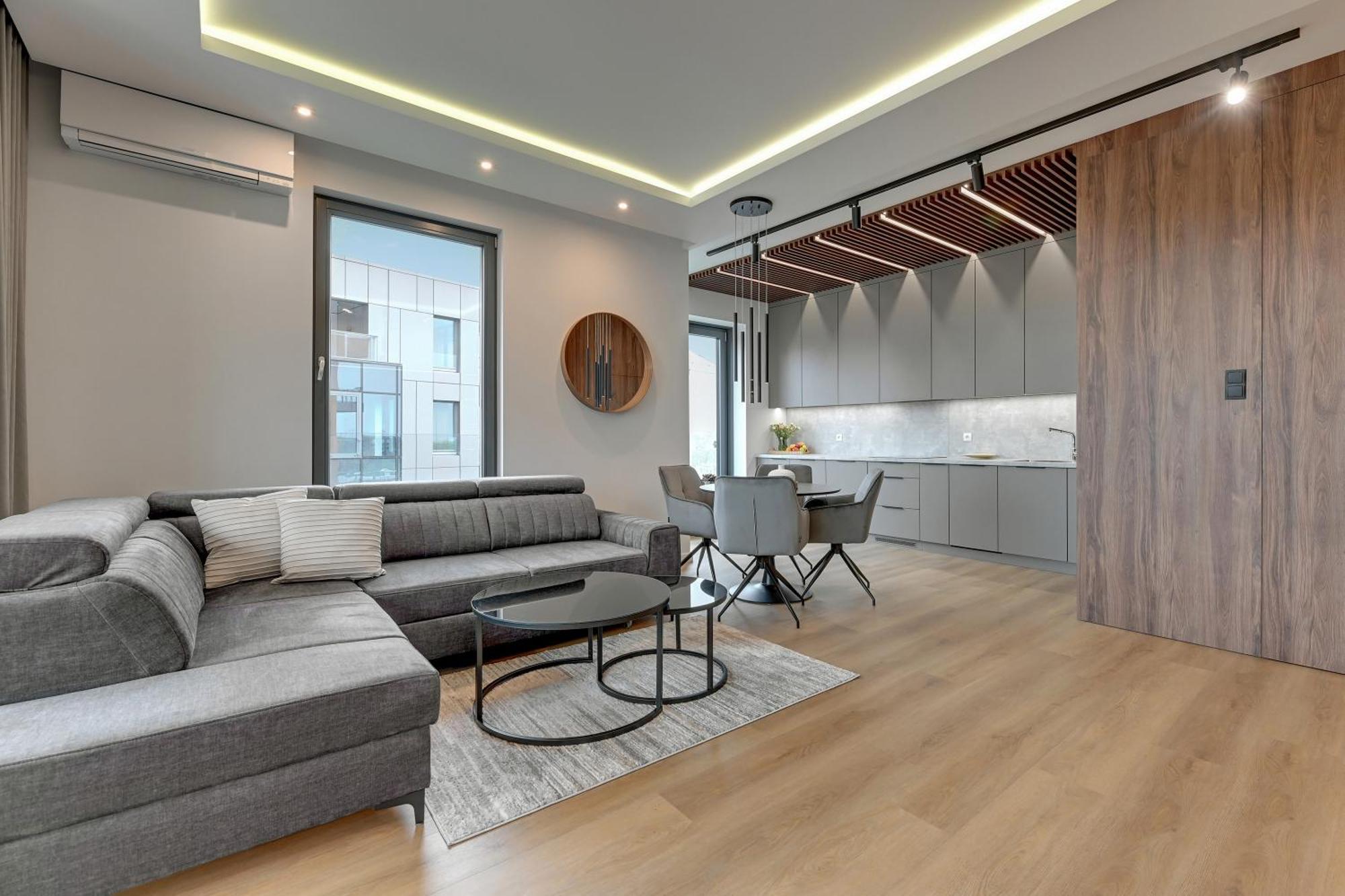 Brabank Riverside - Sauna, Business & Gym By Downtown Apartments Гданск Стая снимка