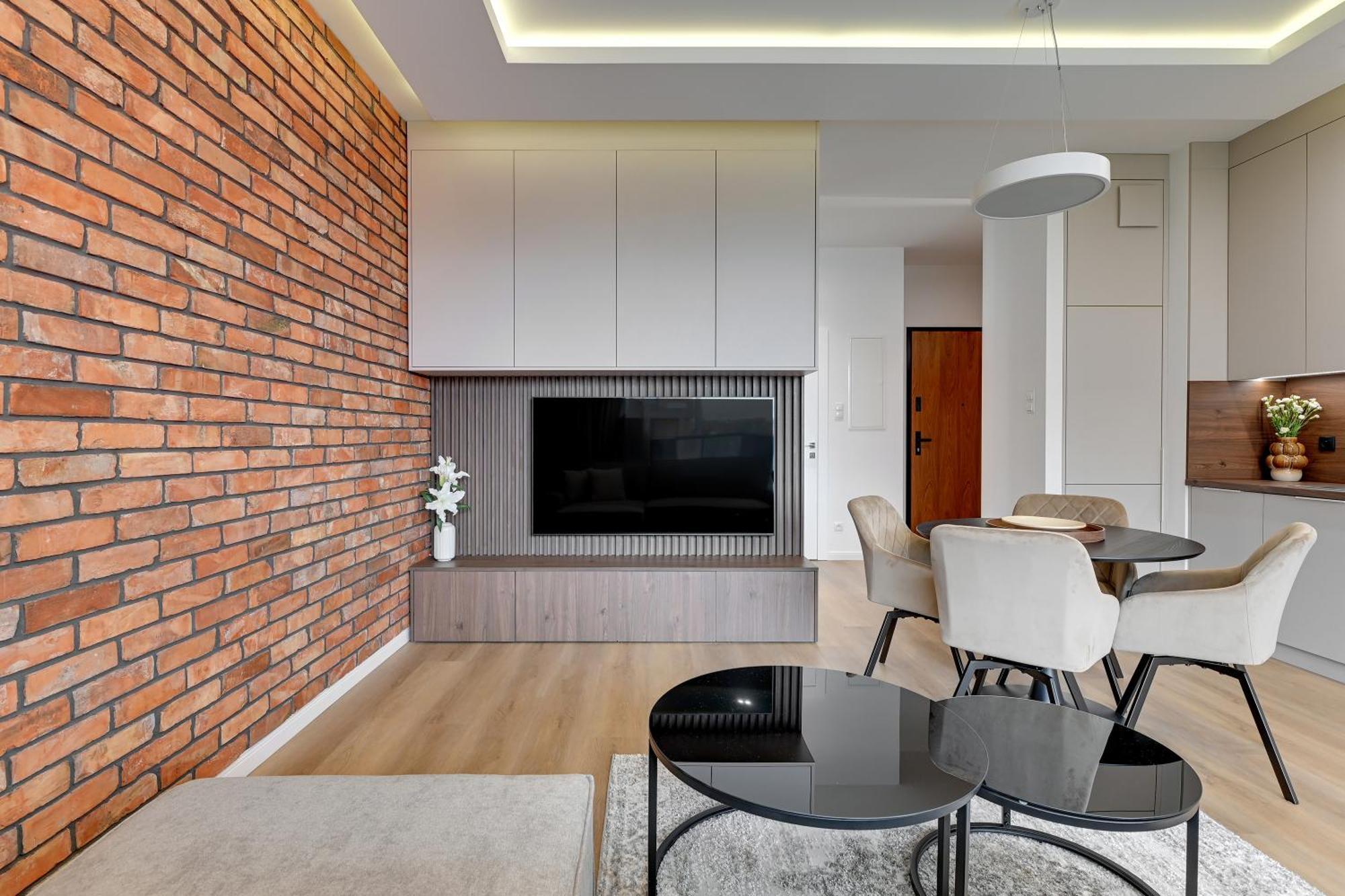 Brabank Riverside - Sauna, Business & Gym By Downtown Apartments Гданск Стая снимка
