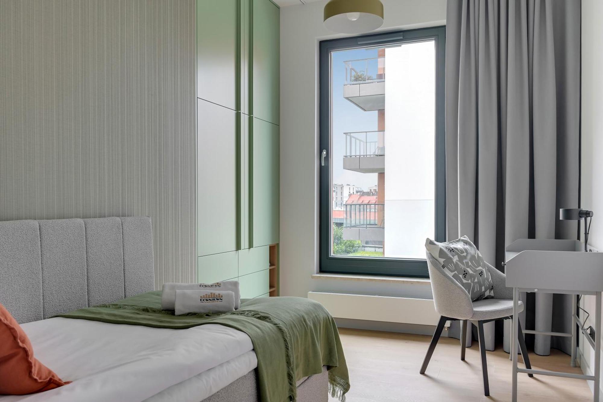 Brabank Riverside - Sauna, Business & Gym By Downtown Apartments Гданск Стая снимка